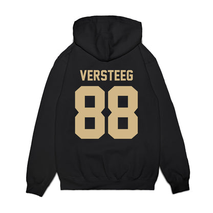 Wake Forest - NCAA Football : Ian VerSteeg - Vintage Helmet Premium Hooded Sweatshirt-1