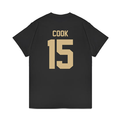Wake Forest - NCAA Football : Devin Cook - Vintage Helmet Comfort Colors T-Shirt-1