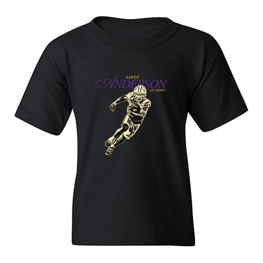 LSU - NCAA Football : Aaron Anderson - Legacy Youth T-Shirt-0