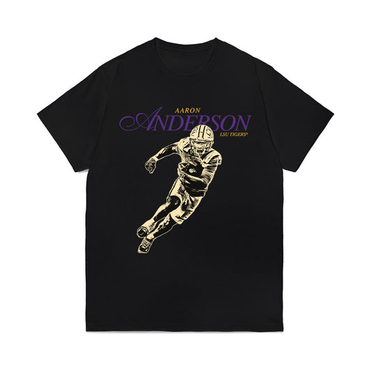LSU - NCAA Football : Aaron Anderson - Legacy Comfort Colors T-Shirt-0