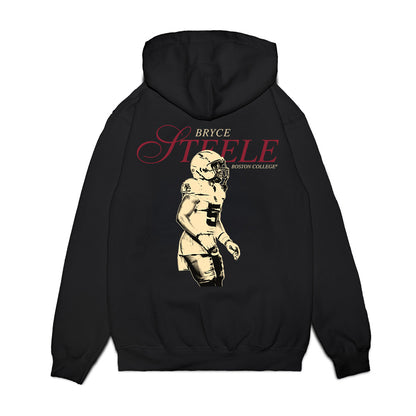 Boston College - NCAA Football : Bryce Steele - Legacy Premium Hooded Sweatshirt-1