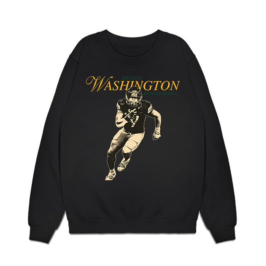 Baylor - NCAA Football : Bryson Washington - Legacy Premium Crewneck Sweatshirt-0