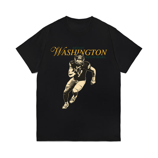 Baylor - NCAA Football : Bryson Washington - Legacy Comfort Colors T-Shirt-0