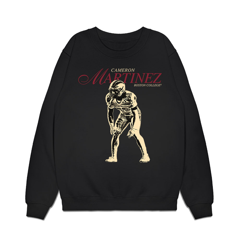 Boston College - NCAA Football : Cameron Martinez - Legacy Premium Crewneck Sweatshirt-0