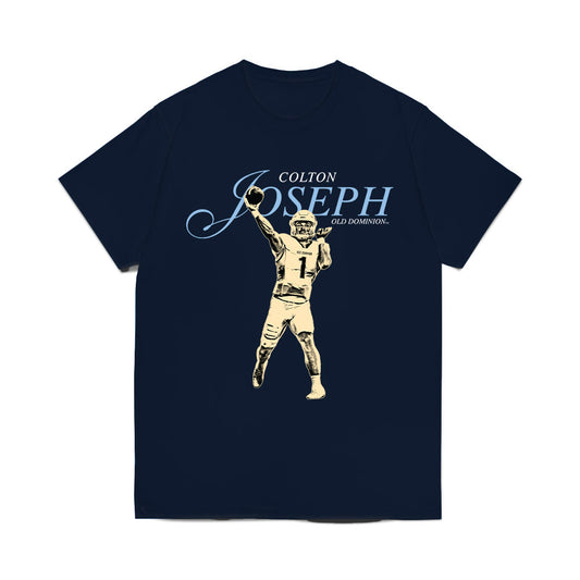 Old Dominion - NCAA Football : Colton Joseph - Legacy Comfort Colors T-Shirt-0