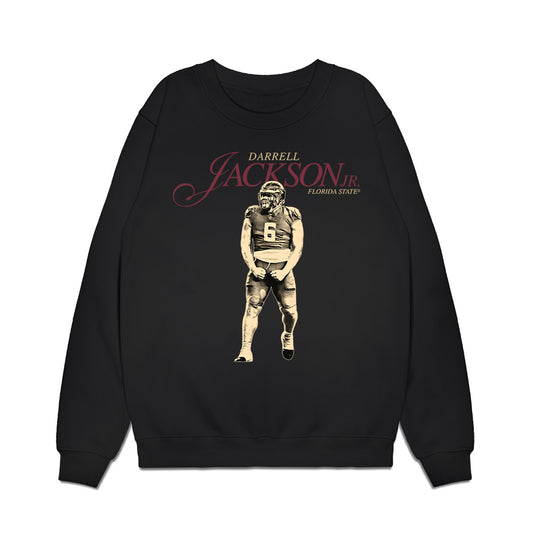 FSU - NCAA Football : Darrell Jackson Jr - Legacy Premium Crewneck Sweatshirt-0