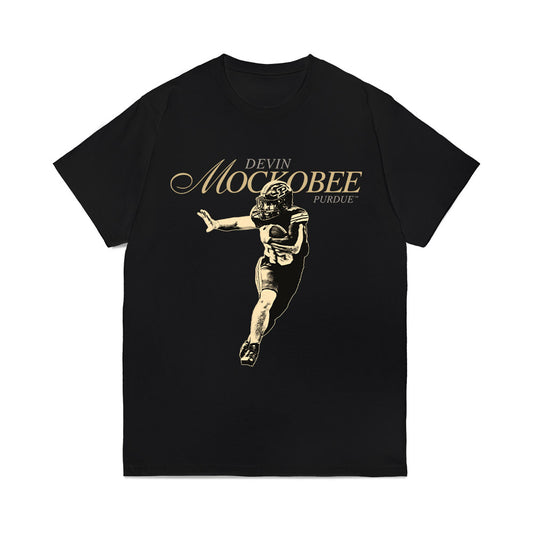 Purdue - NCAA Football : Devin Mockobee - Legacy Comfort Colors T-Shirt-0