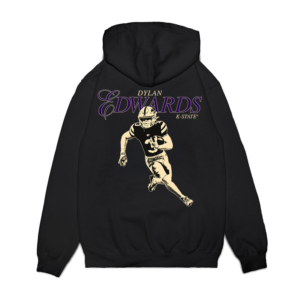 Kansas State - NCAA Football : Dylan Edwards - Legacy Premium Hooded Sweatshirt-1