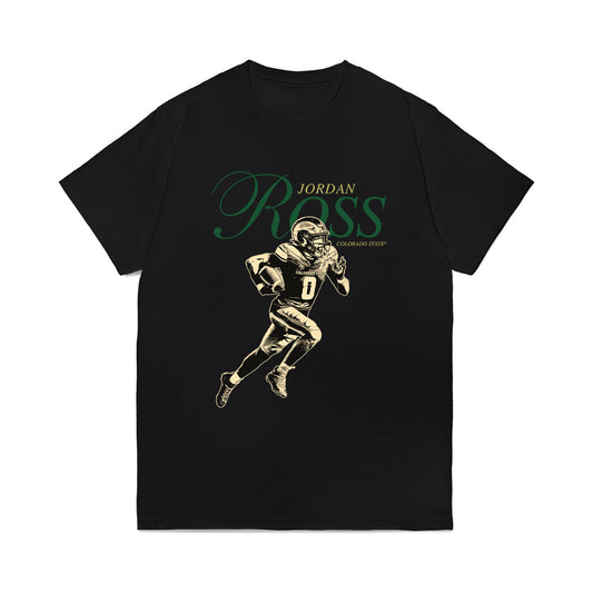 Colorado State - NCAA Football : Jordan Ross - Legacy Comfort Colors T-Shirt-0