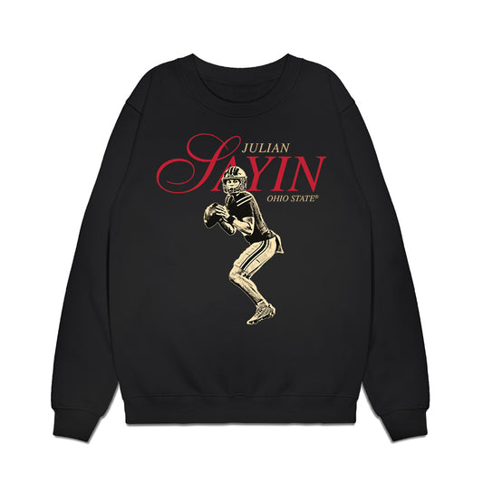 Ohio State - NCAA Football : Julian Sayin - Legacy Premium Crewneck Sweatshirt-0