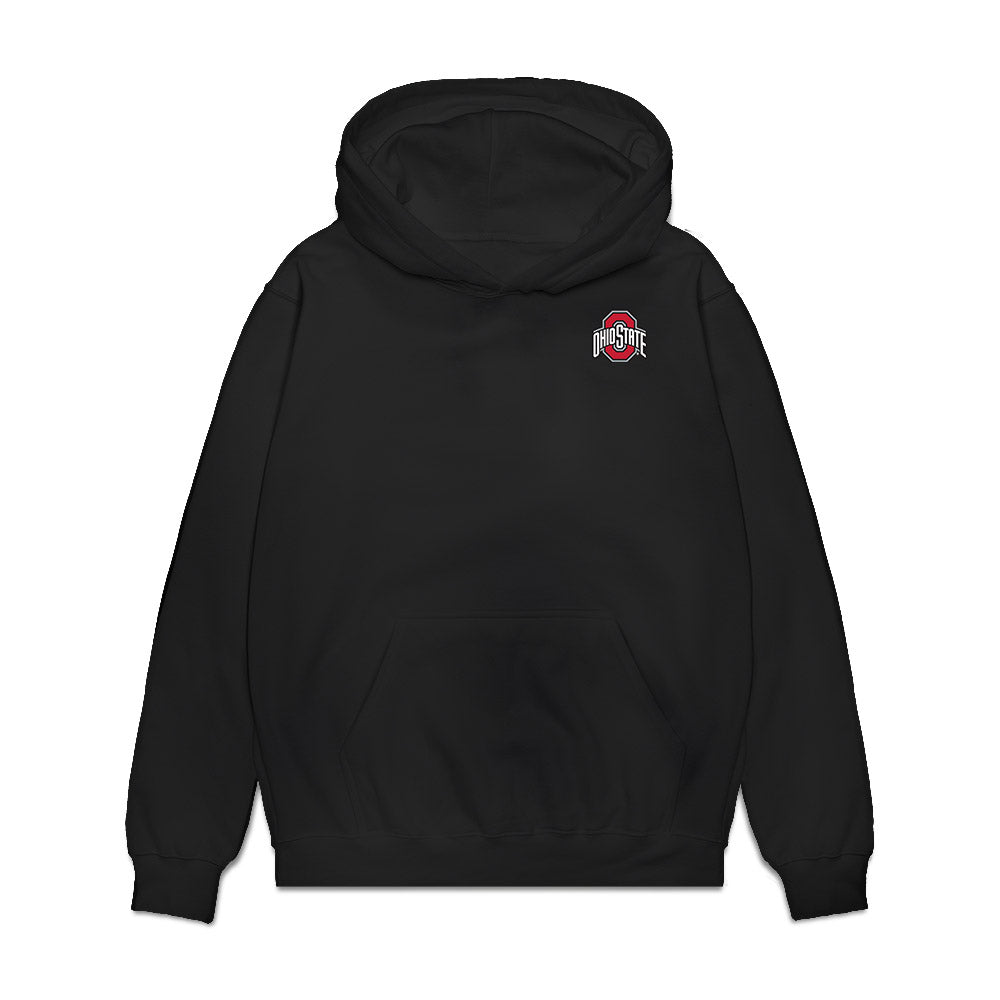 Ohio State - NCAA Football : Julian Sayin - Legacy Premium Hooded Sweatshirt-0