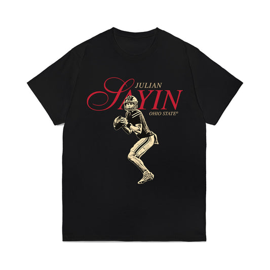 Ohio State - NCAA Football : Julian Sayin - Legacy Comfort Colors T-Shirt-0