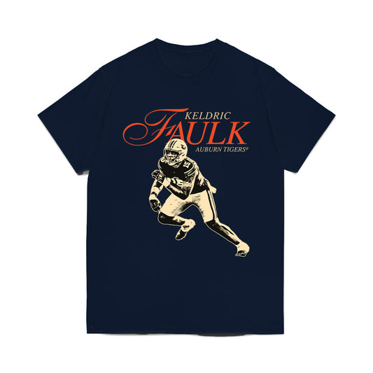 Auburn - NCAA Football : Keldric Faulk - Legacy Comfort Colors T-Shirt-0