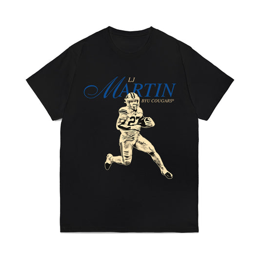 BYU - NCAA Football : Lj Martin - Legacy Comfort Colors T-Shirt-0