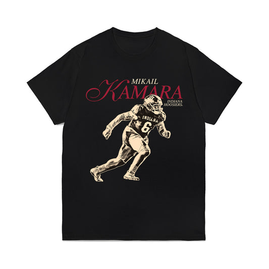 Indiana - NCAA Football : Mikail Kamara - Legacy Comfort Colors T-Shirt-0
