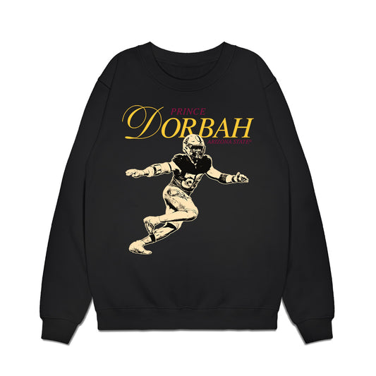 Arizona State - NCAA Football : Prince Dorbah - Legacy Premium Crewneck Sweatshirt-0