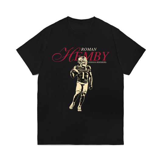 Indiana - NCAA Football : Roman Hemby - Legacy Comfort Colors T-Shirt-0