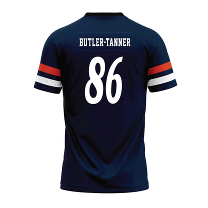 UTSA - NCAA Football : Isaiah Butler-Tanner - Navy Premium Football Jersey-1