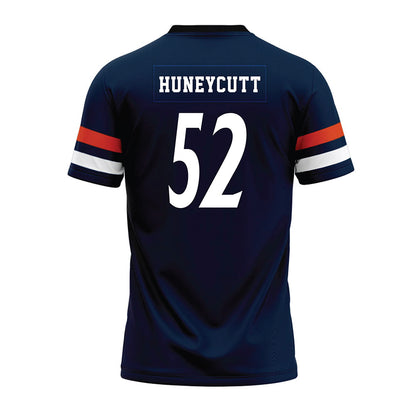 UTSA - NCAA Football : Preston Huneycutt - Navy Premium Football Jersey-1