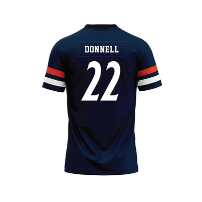 UTSA - NCAA Football : Bryson Donnell - Navy Premium Football Jersey-1