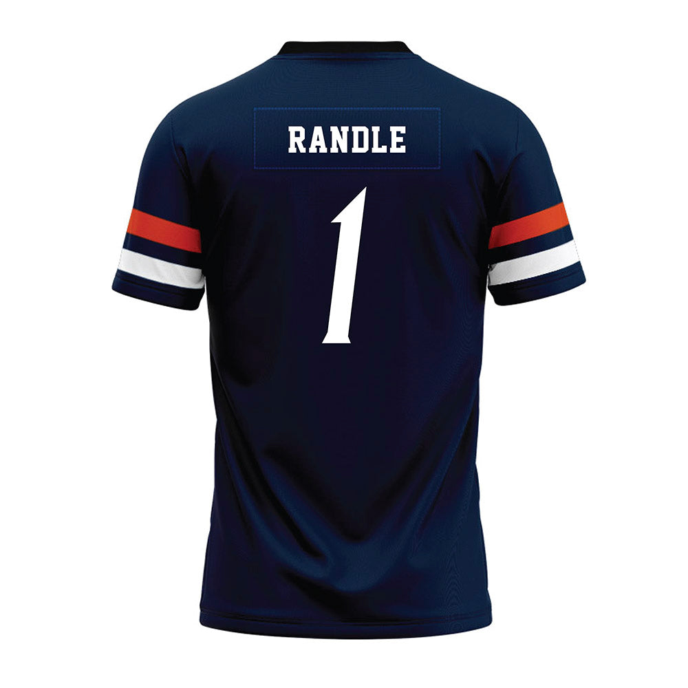 UTSA - NCAA Football : Jaren Randle - Navy Premium Football Jersey-1