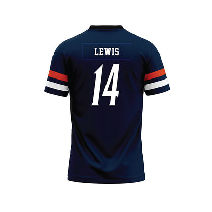 UTSA - NCAA Football : Jermarius Lewis - Navy Premium Football Jersey-1