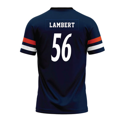 UTSA - NCAA Football : Matthew Lambert - Navy Premium Football Jersey-1