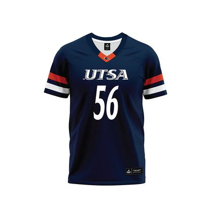 UTSA - NCAA Football : Matthew Lambert - Navy Premium Football Jersey-0