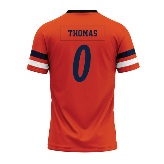 UTSA - NCAA Football : Houston Thomas - Orange Premium Football Jersey-1