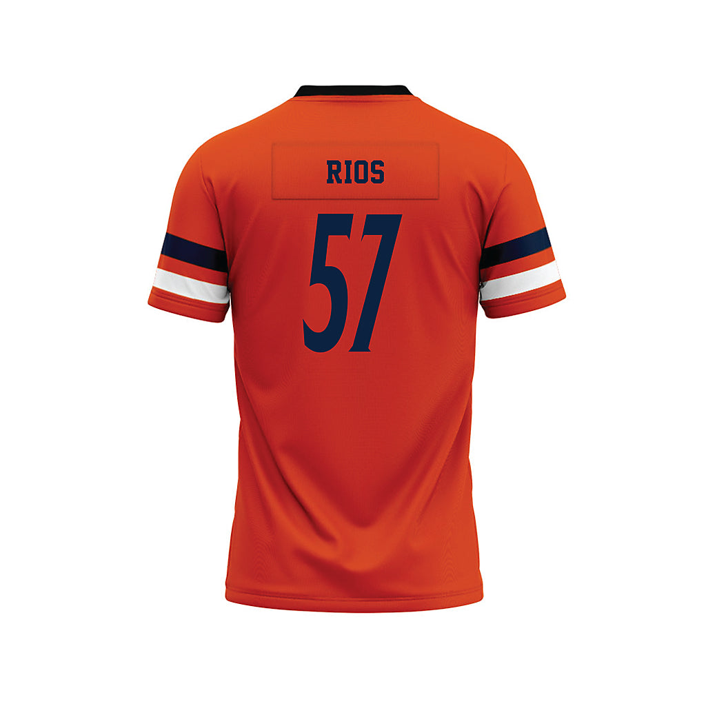 UTSA - NCAA Football : Ben Rios - Orange Premium Football Jersey-1