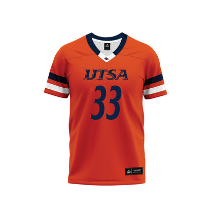 UTSA - NCAA Football : Nnanna Anyanwu - Orange Premium Football Jersey-0