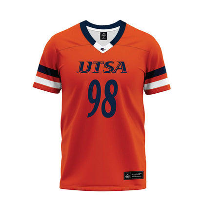 UTSA - NCAA Football : Jesse Perez - Orange Premium Football Jersey-0
