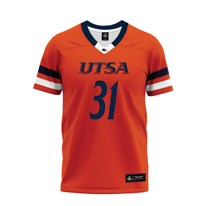UTSA - NCAA Football : Victor Shaw - Orange Premium Football Jersey-0