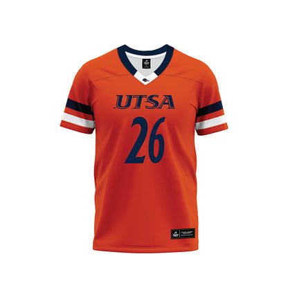 UTSA - NCAA Football : Bryce Grays - Orange Premium Football Jersey-0