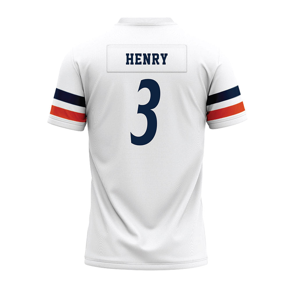 UTSA - NCAA Football : Robert Henry - White Premium Football Jersey-1