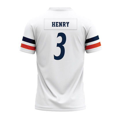 UTSA - NCAA Football : Robert Henry - White Premium Football Jersey-1
