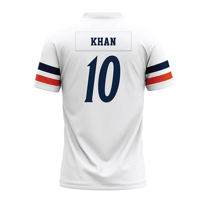 UTSA - NCAA Football : Alpha Khan - White Premium Football Jersey-1