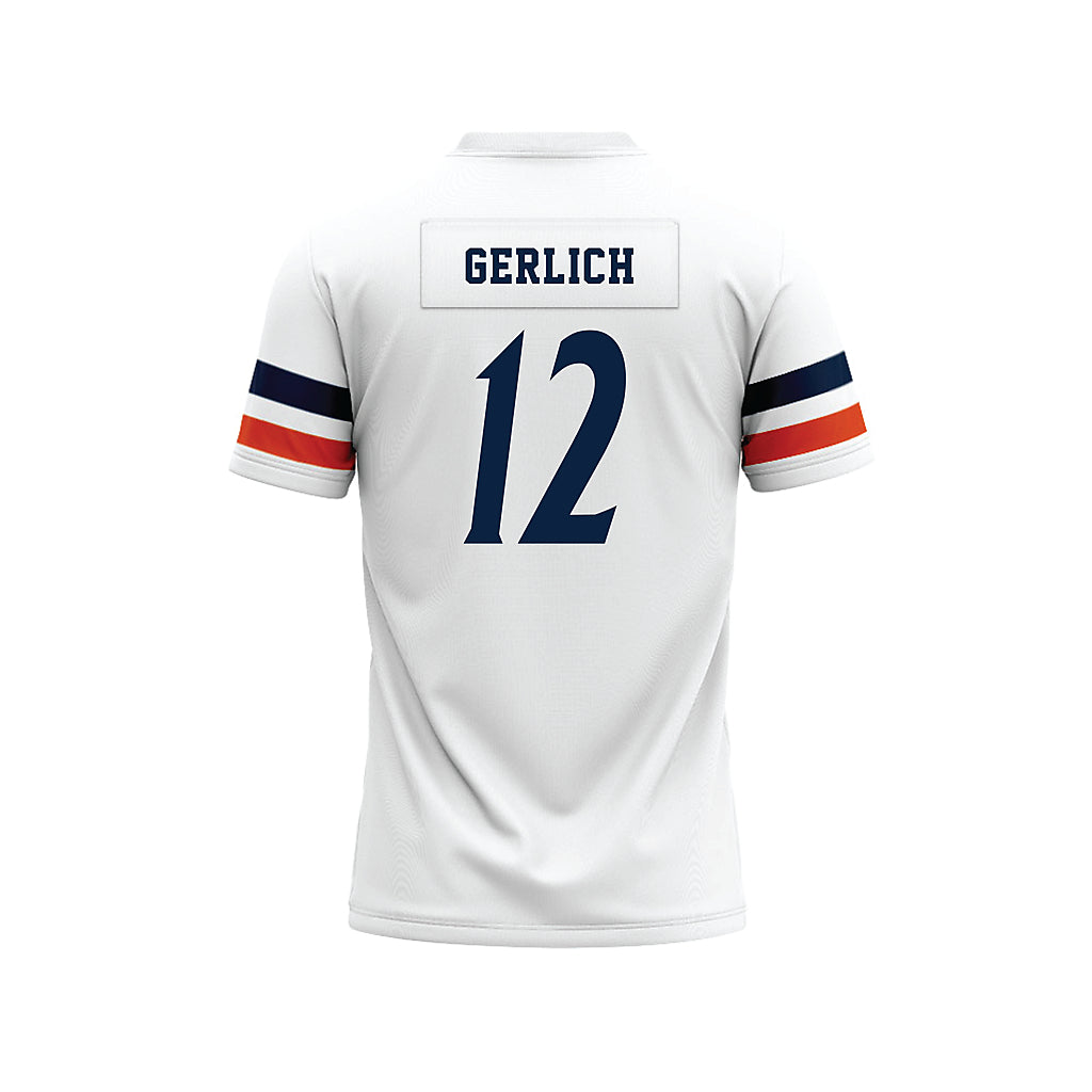 UTSA - NCAA Football : Max Gerlich - White Premium Football Jersey-1
