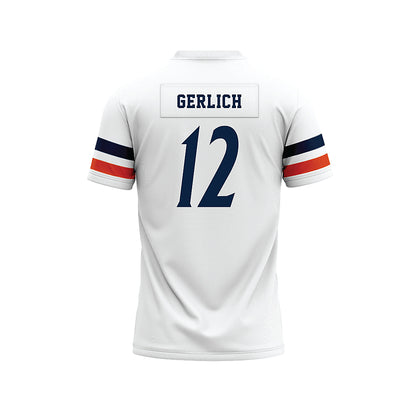 UTSA - NCAA Football : Max Gerlich - White Premium Football Jersey-1