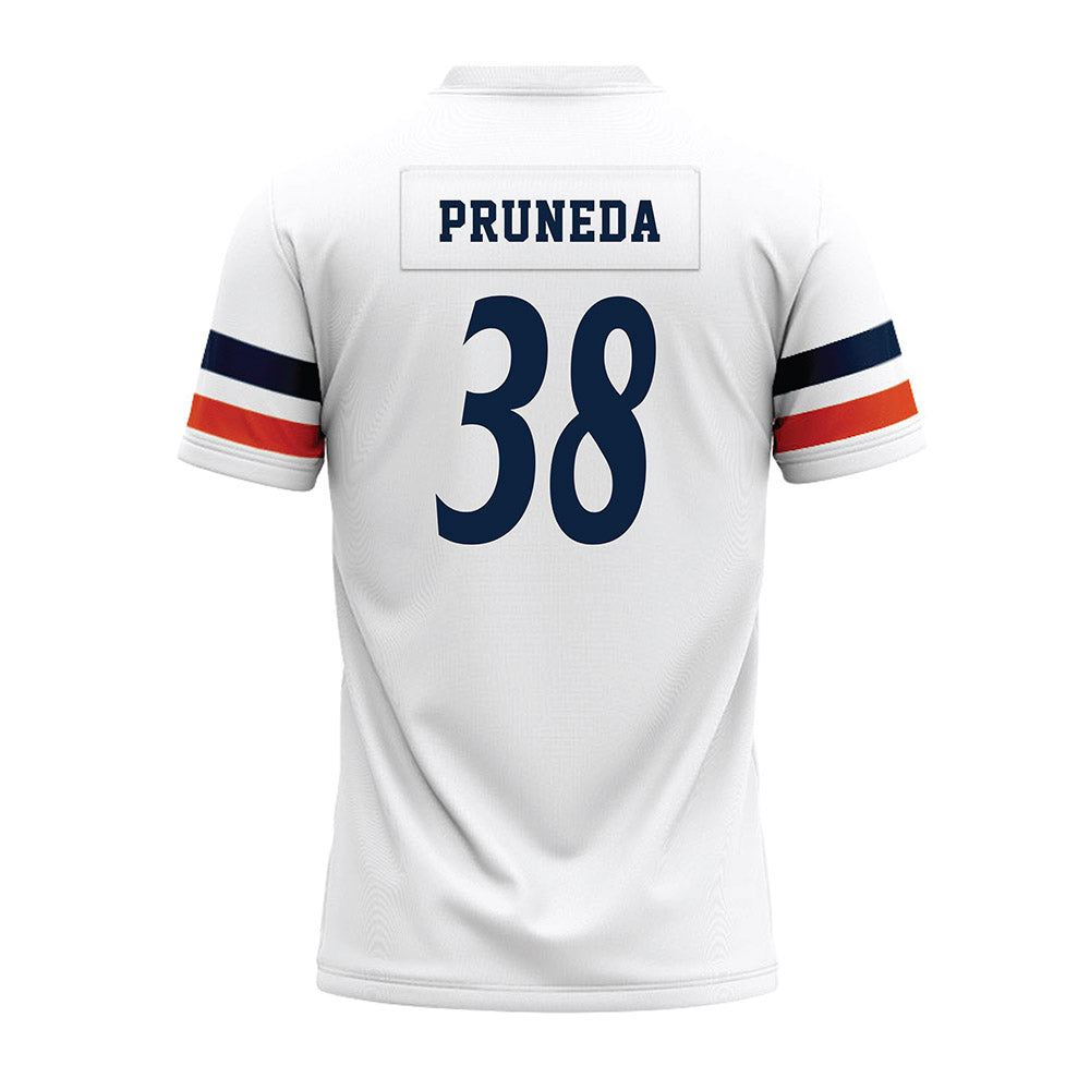 UTSA - NCAA Football : Alan Pruneda - White Premium Football Jersey-1