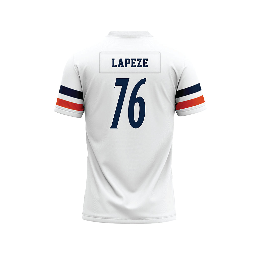 UTSA - NCAA Football : Luke Lapeze - White Premium Football Jersey-1