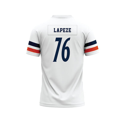 UTSA - NCAA Football : Luke Lapeze - White Premium Football Jersey-1
