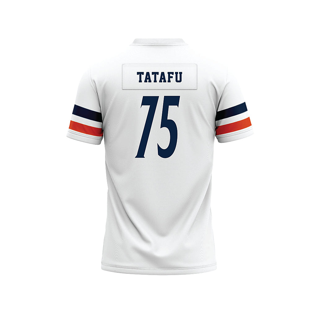 UTSA - NCAA Football : Venly Tatafu - White Premium Football Jersey-1