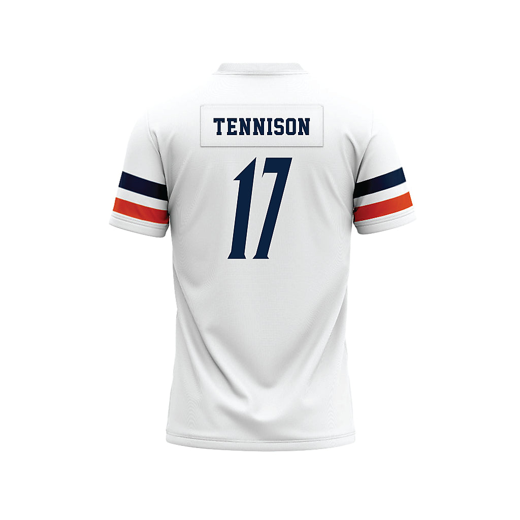 UTSA - NCAA Football : Brandon Tennison - White Premium Football Jersey-1