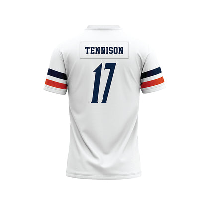 UTSA - NCAA Football : Brandon Tennison - White Premium Football Jersey-1
