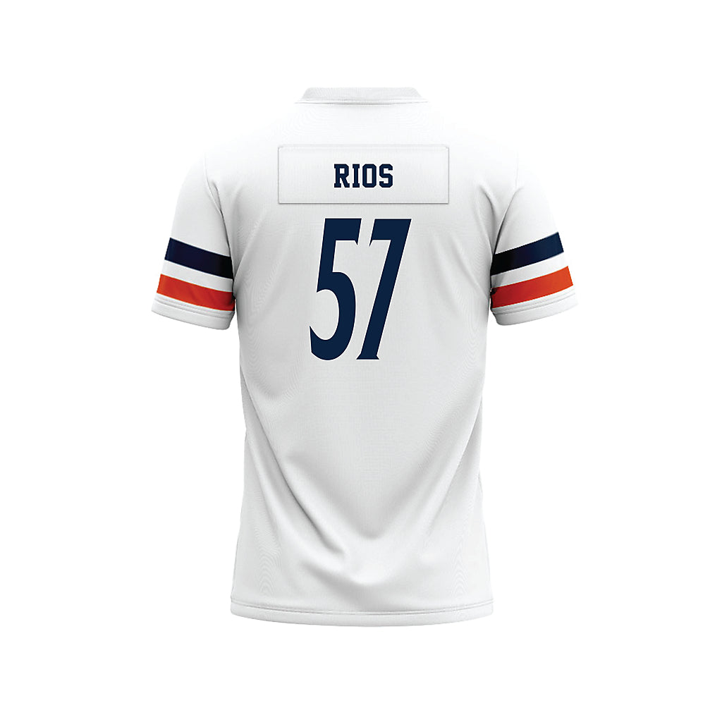 UTSA - NCAA Football : Ben Rios - White Premium Football Jersey-1