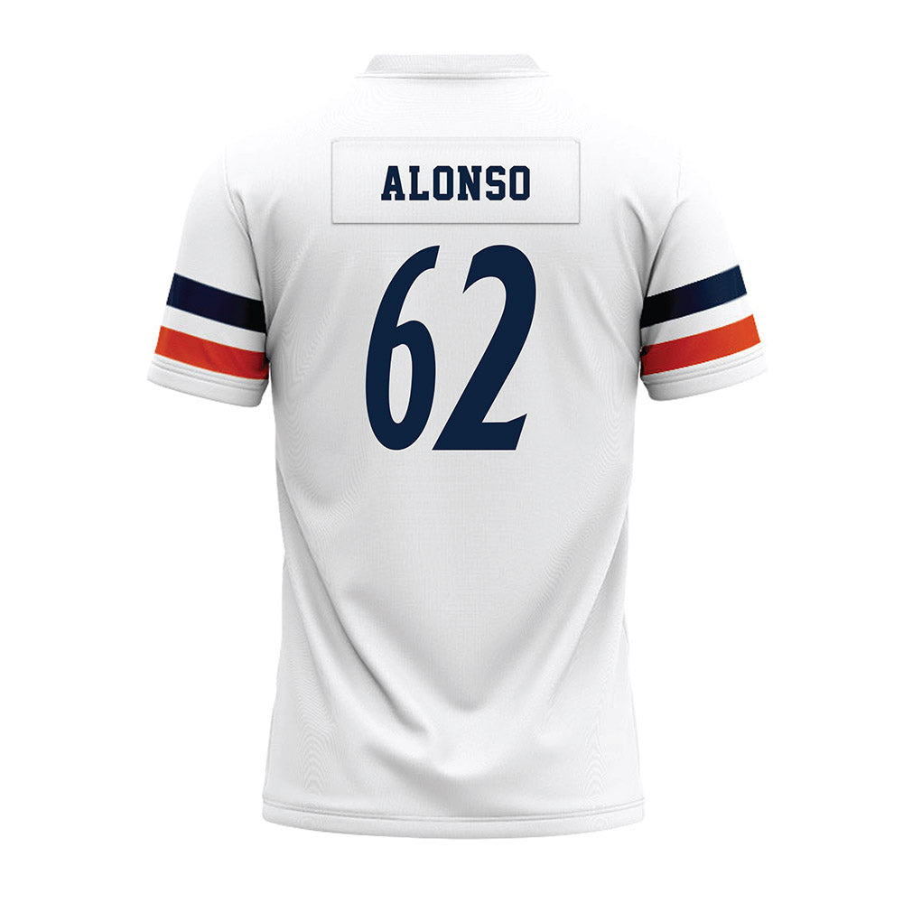UTSA - NCAA Football : Daniel Alonso - White Premium Football Jersey-1