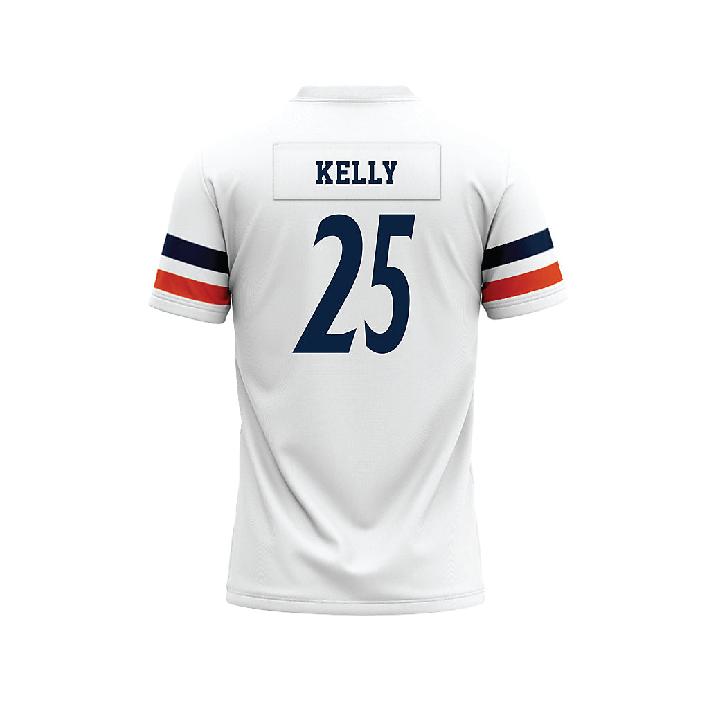 UTSA - NCAA Football : Kenyan Kelly - White Premium Football Jersey-1