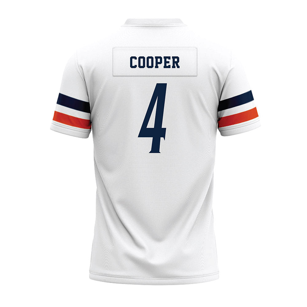 UTSA - NCAA Football : Camron Cooper - White Premium Football Jersey-1