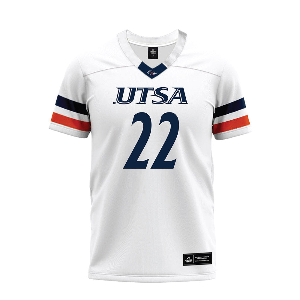 UTSA - NCAA Football : Elijah Newell - White Premium Football Jersey-0